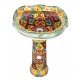 Mexican Talavera Pedestal Sink Roman Style Jessica